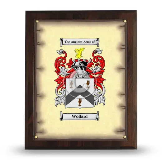 Wollard Coat of Arms Plaque