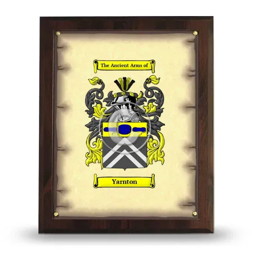 Yarnton Coat of Arms Plaque