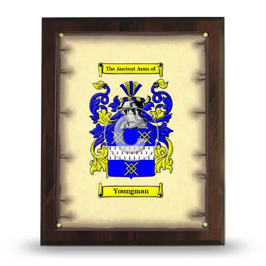 Youngman Coat of Arms Plaque