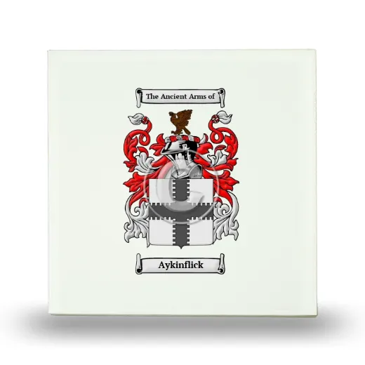 Aykinflick Small Ceramic Tile with Coat of Arms