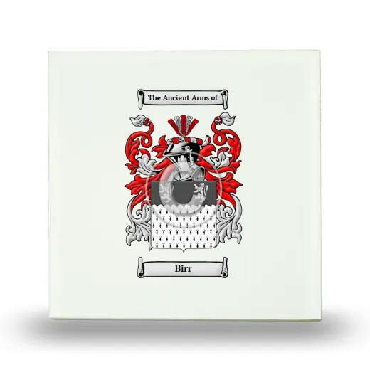 Birr Small Ceramic Tile with Coat of Arms