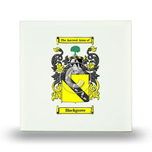 Blackgrove Small Ceramic Tile with Coat of Arms