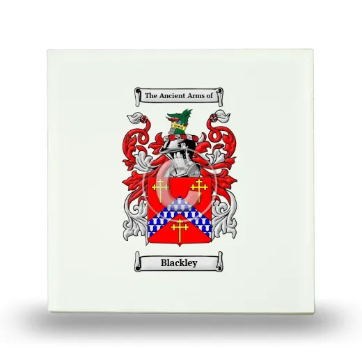 Blackley Small Ceramic Tile with Coat of Arms