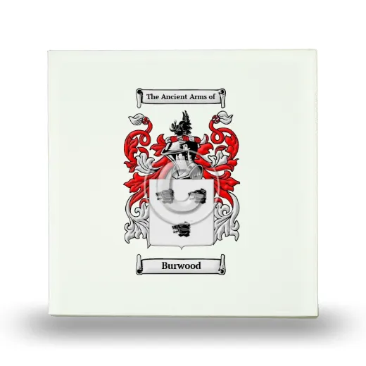 Burwood Small Ceramic Tile with Coat of Arms