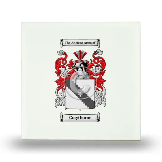 Craythorne Small Ceramic Tile with Coat of Arms