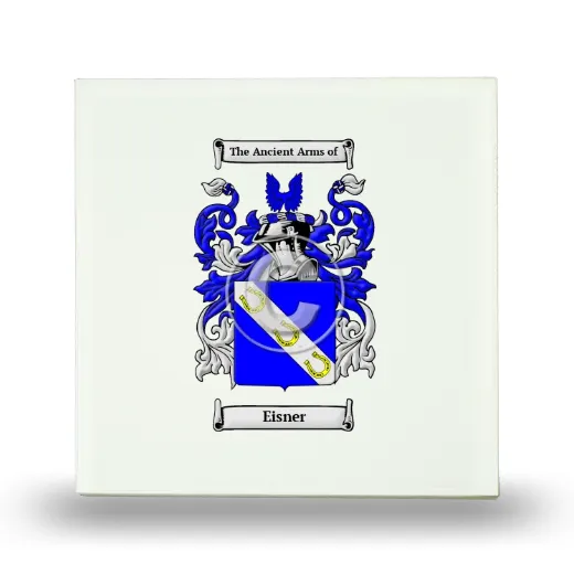 Eisner Small Ceramic Tile with Coat of Arms