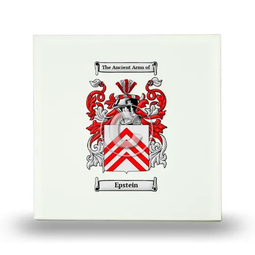 Epstein Small Ceramic Tile with Coat of Arms