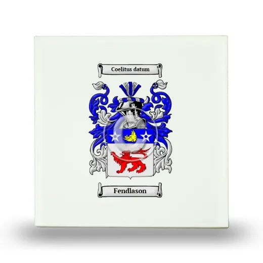 Fendlason Small Ceramic Tile with Coat of Arms