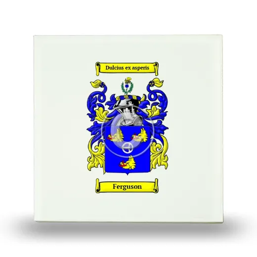 Ferguson Small Ceramic Tile with Coat of Arms