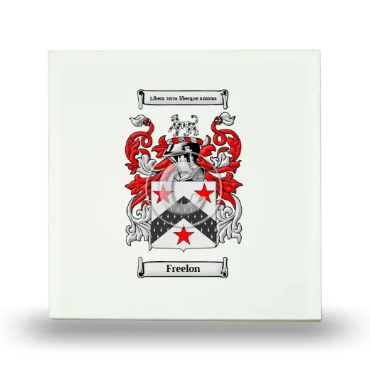 Freelon Small Ceramic Tile with Coat of Arms