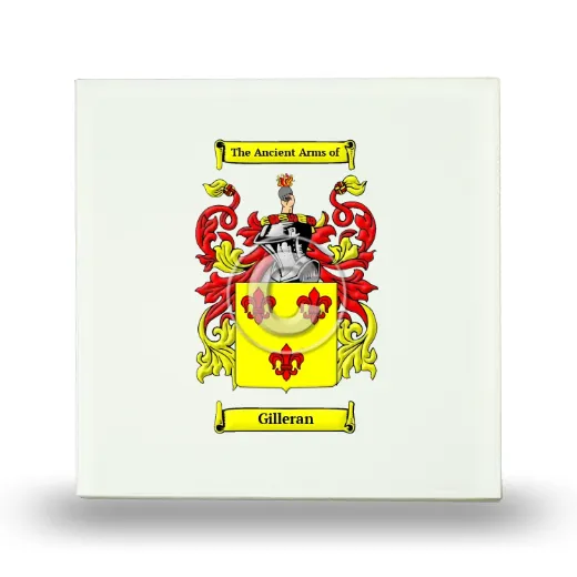 Gilleran Small Ceramic Tile with Coat of Arms