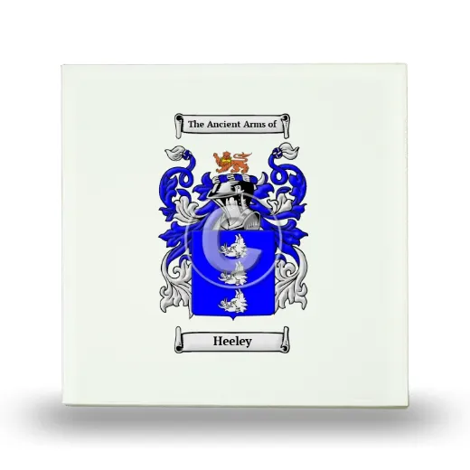 Heeley Small Ceramic Tile with Coat of Arms