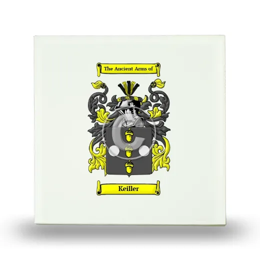 Keiller Small Ceramic Tile with Coat of Arms
