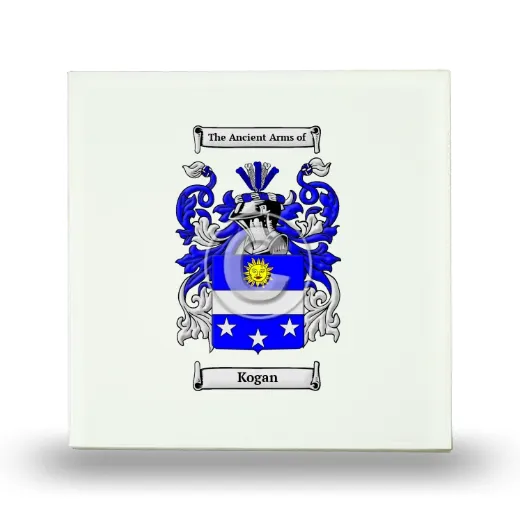 Kogan Small Ceramic Tile with Coat of Arms