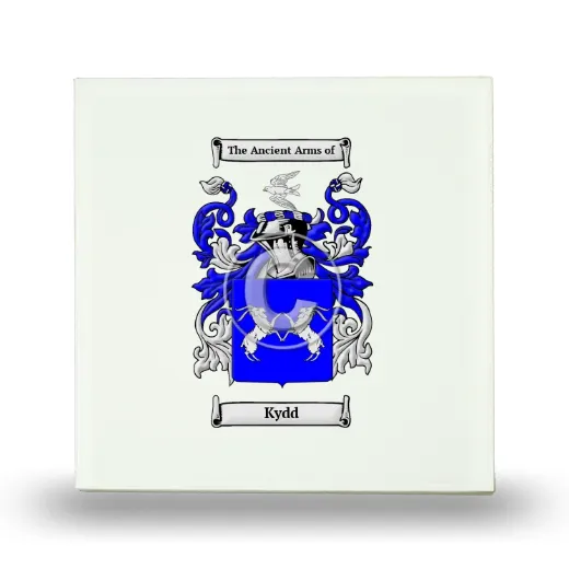 Kydd Small Ceramic Tile with Coat of Arms