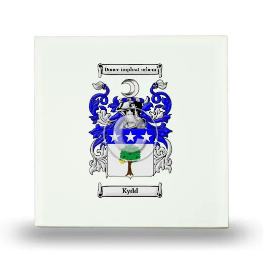 Kydd Small Ceramic Tile with Coat of Arms