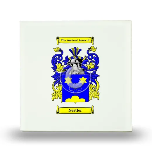Nestler Small Ceramic Tile with Coat of Arms
