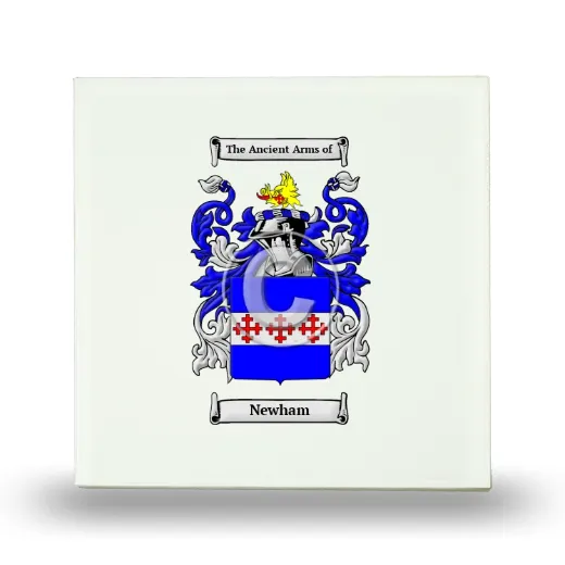 Newham Small Ceramic Tile with Coat of Arms
