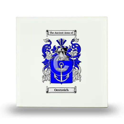 Oestreich Small Ceramic Tile with Coat of Arms