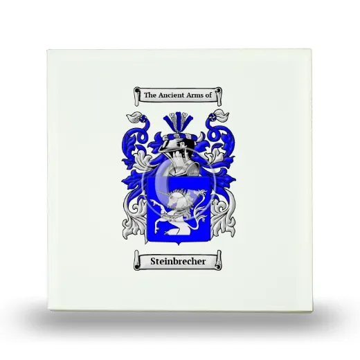 Steinbrecher Small Ceramic Tile with Coat of Arms