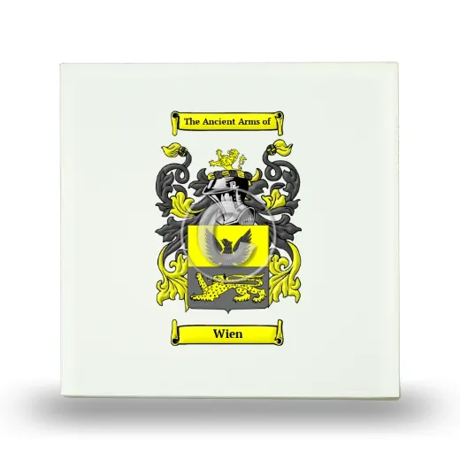 Wien Small Ceramic Tile with Coat of Arms