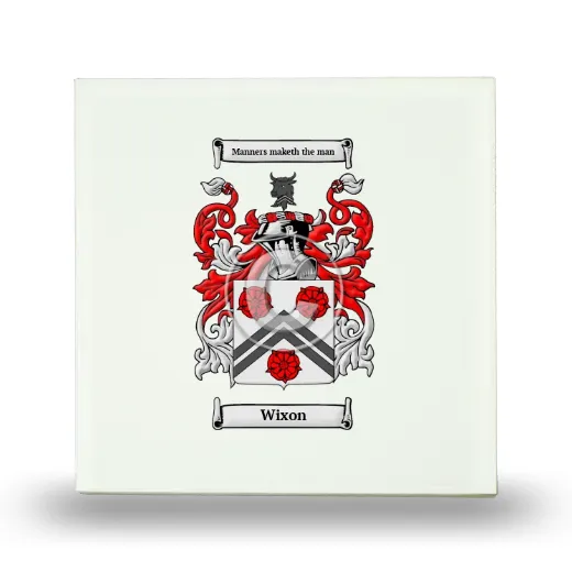 Wixon Small Ceramic Tile with Coat of Arms