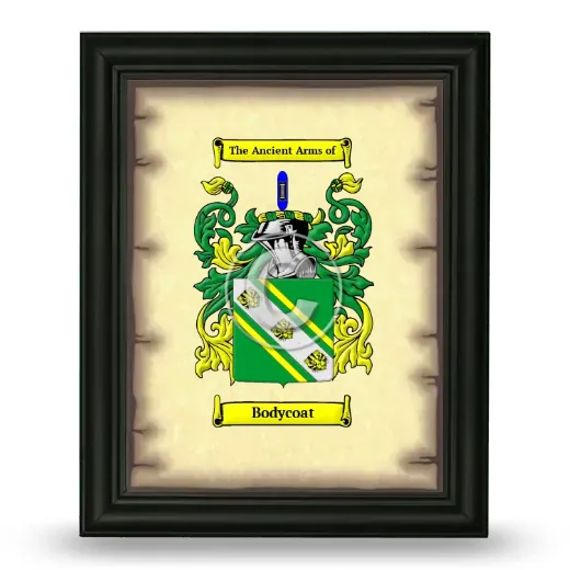 Bodycoat Coat of Arms Framed - Black