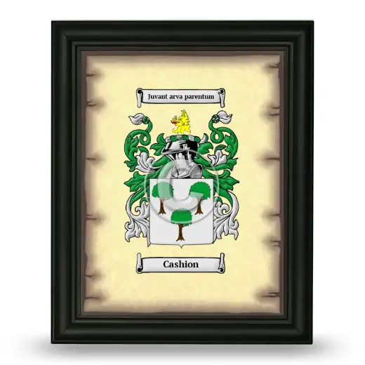 Cashion Coat of Arms Framed - Black