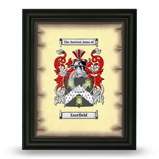 Eastfield Coat of Arms Framed - Black