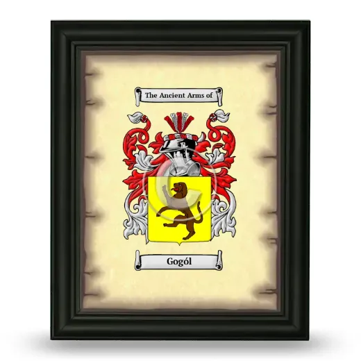 Gogól Coat of Arms Framed - Black