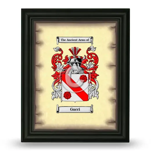 Gucci Coat of Arms Framed - Black