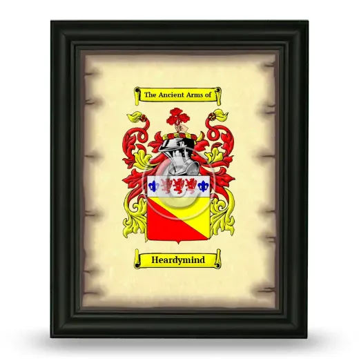 Heardymind Coat of Arms Framed - Black
