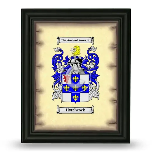 Hytchcock Coat of Arms Framed - Black