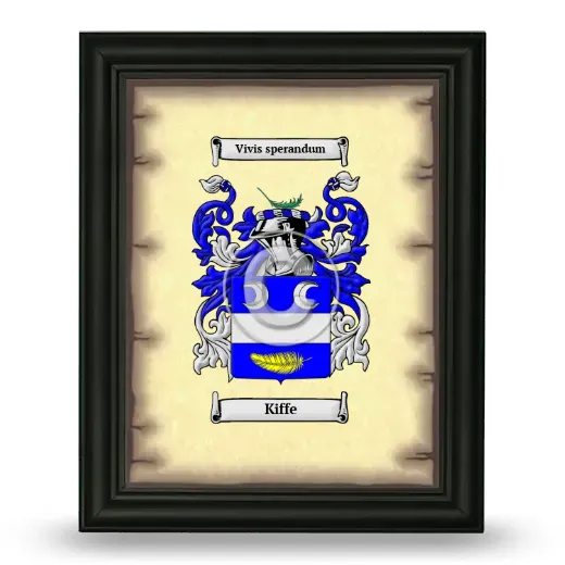 Kiffe Coat of Arms Framed - Black