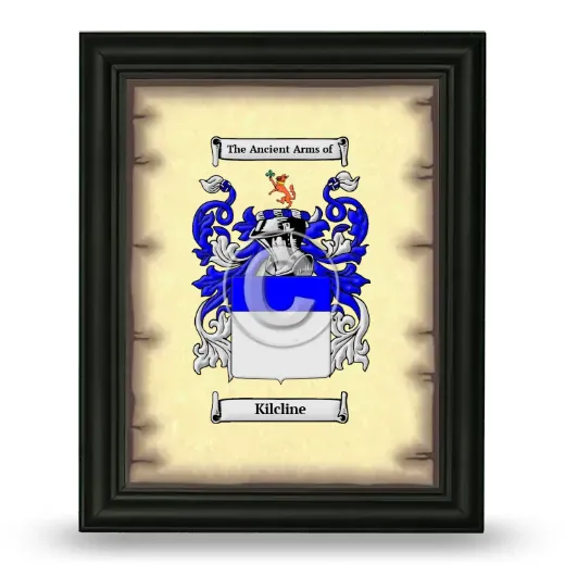 Kilcline Coat of Arms Framed - Black