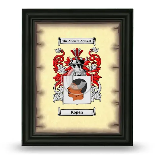 Kopen Coat of Arms Framed - Black