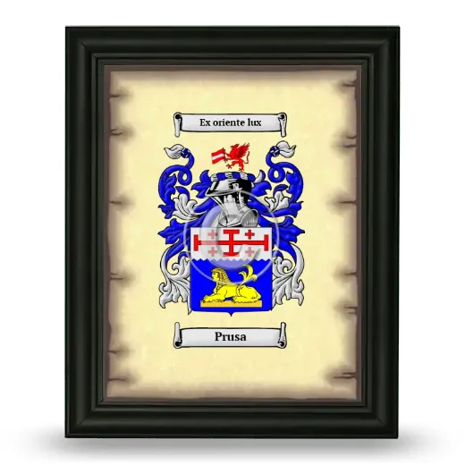 Prusa Coat of Arms Framed - Black