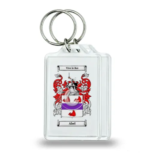 Abel Pair of Keychains