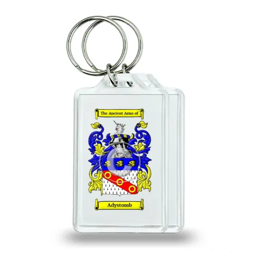 Adystomb Pair of Keychains