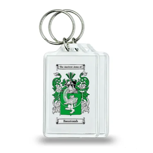 Baustomb Pair of Keychains