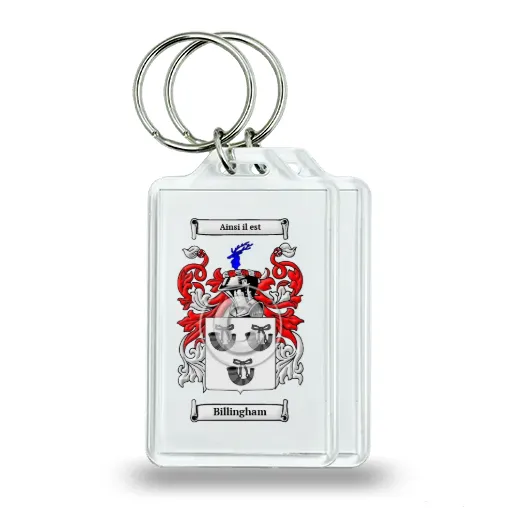 Billingham Pair of Keychains
