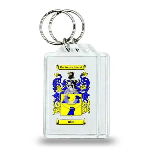 Blue Pair of Keychains