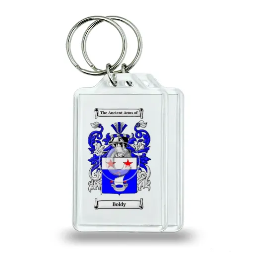 Boldy Pair of Keychains