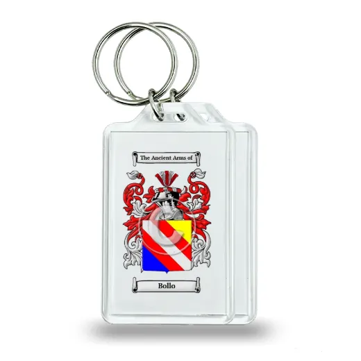 Bollo Pair of Keychains