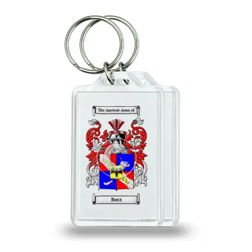 Borz Pair of Keychains