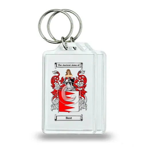 Bust Pair of Keychains