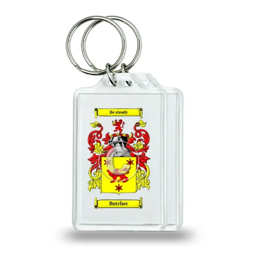 Butcher Pair of Keychains