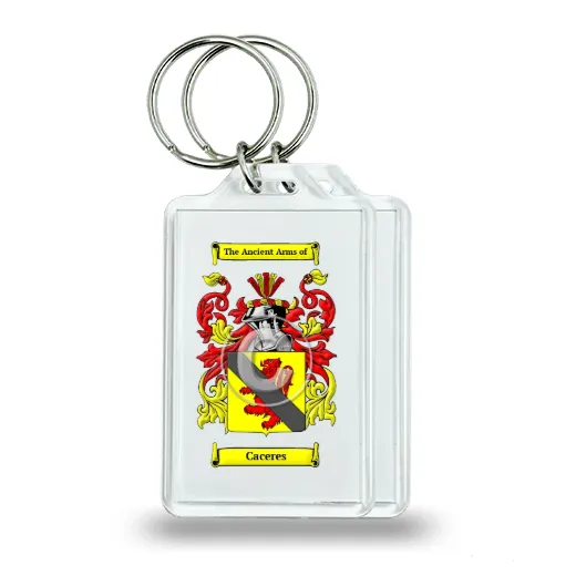 Caceres Pair of Keychains