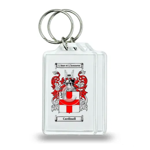 Cardinall Pair of Keychains