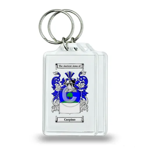 Carpino Pair of Keychains